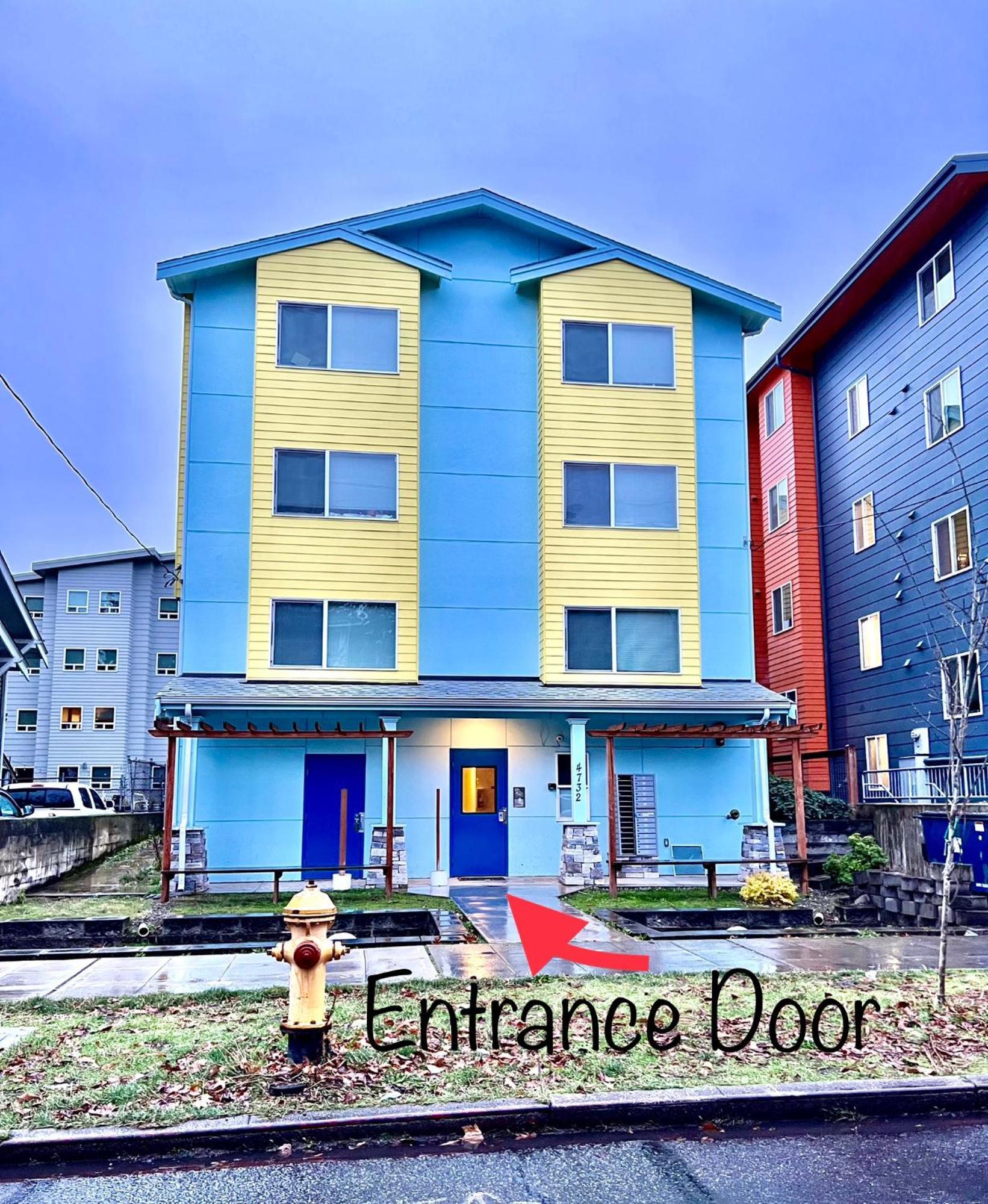 Studio Apartment 10 Minutes Walk To Universtity Of Washington Seattle Eksteriør bilde